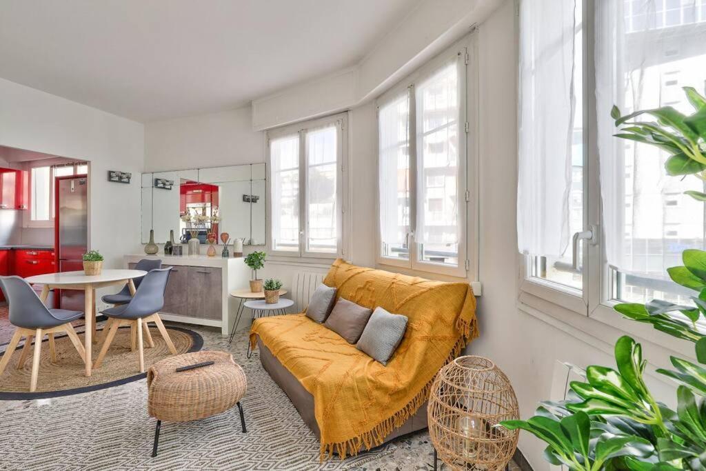 L29 Lenval Beach At 1Min Walk To Sea Front Ac Balcony Nice Eksteriør billede