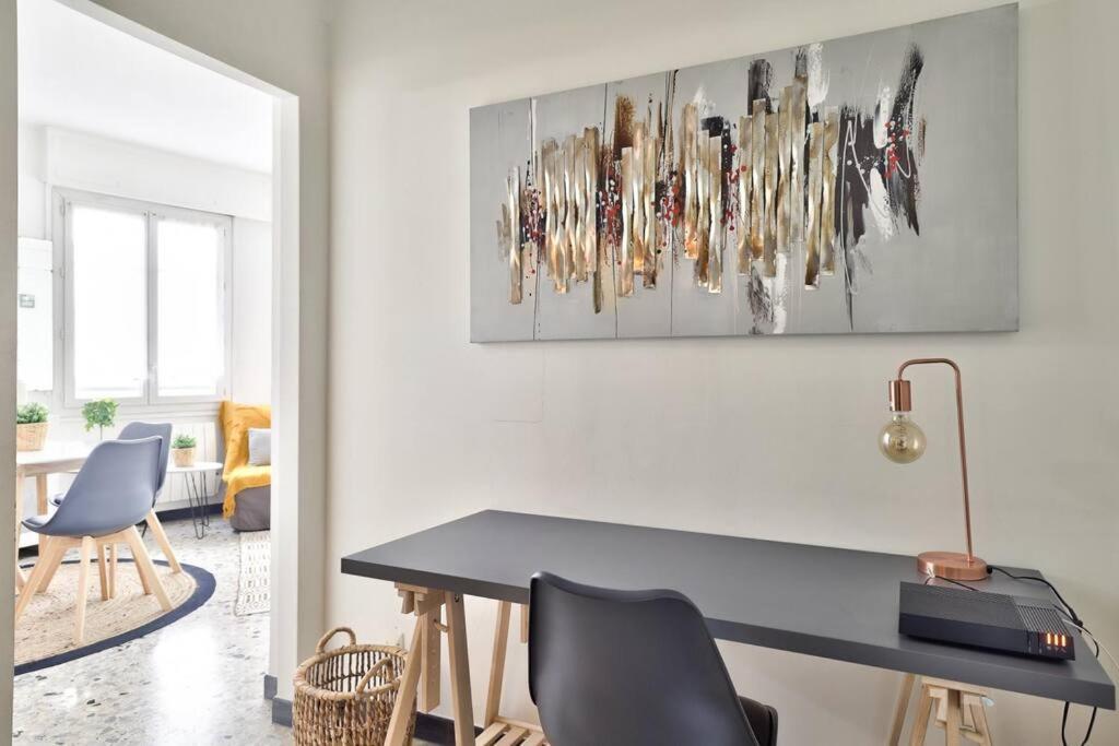 L29 Lenval Beach At 1Min Walk To Sea Front Ac Balcony Nice Eksteriør billede