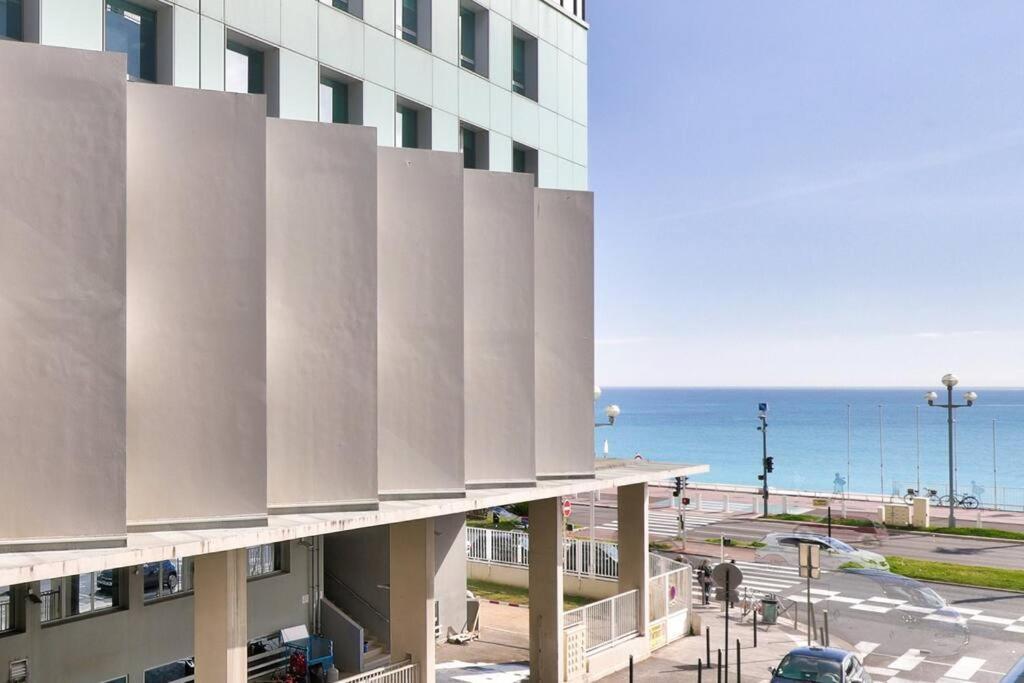 L29 Lenval Beach At 1Min Walk To Sea Front Ac Balcony Nice Eksteriør billede